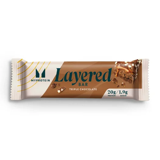 Layered Protein Bar - Triple Chocolate Fudge