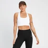 MP Women's Shape Seamless Cross Strap Sports Bra - White