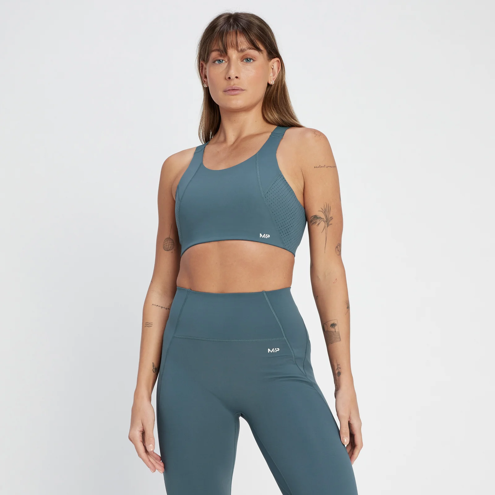 MP Women's Tempo Ultra Sports Bra - Smoke Blue - S Image 1