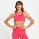MP Women's Tempo Wave Seamless Sports Bra - Rouge Red