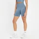 MP Women's Shape Seamless Cycling Shorts - Pebble Blue