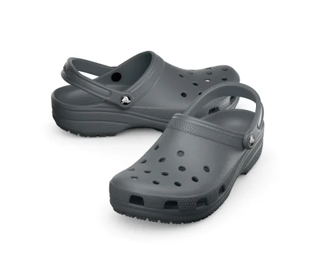 Crocs Unisex Classic Clog - Slate Grey - M5W6 Image 6