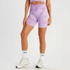 MP Women's Shape Seamless Cycling Shorts - Purple Tie Dye