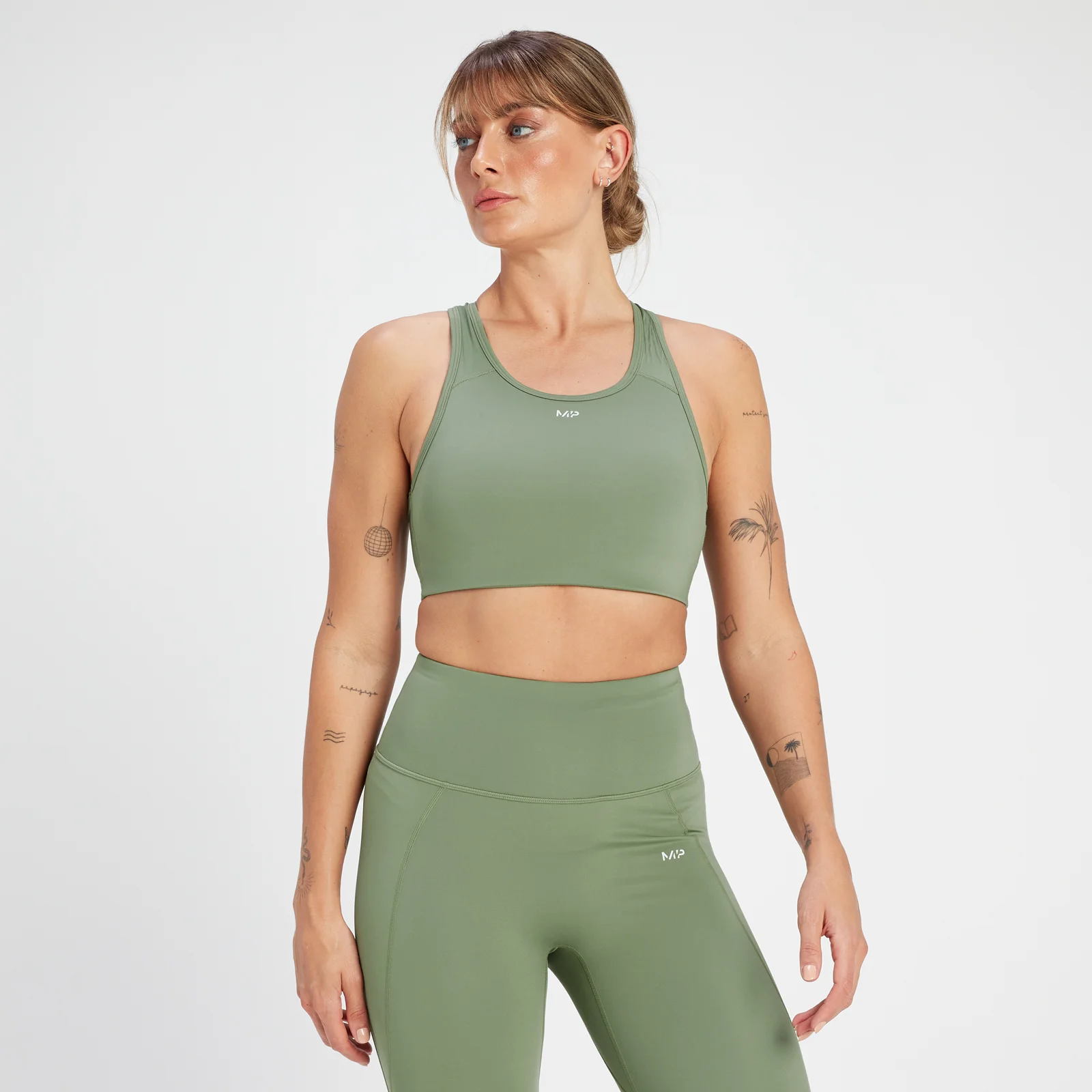 MP Women's Tempo Sports Bra - Sea Spray - XS Image 1