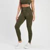MP Women's Adapt Seamless Patttern Leggings - Olive Green