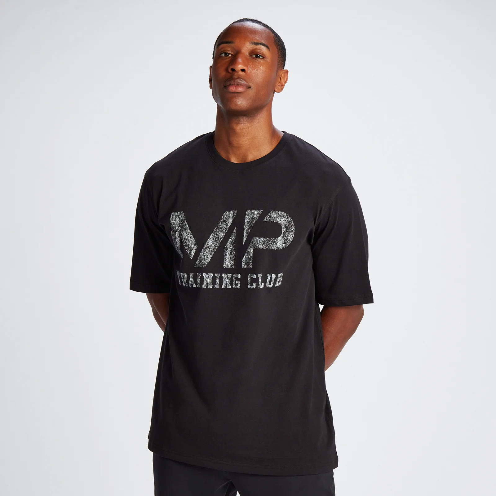 MP Men's Tempo Oversized Cotton T-Shirt - Black - XS Image 1