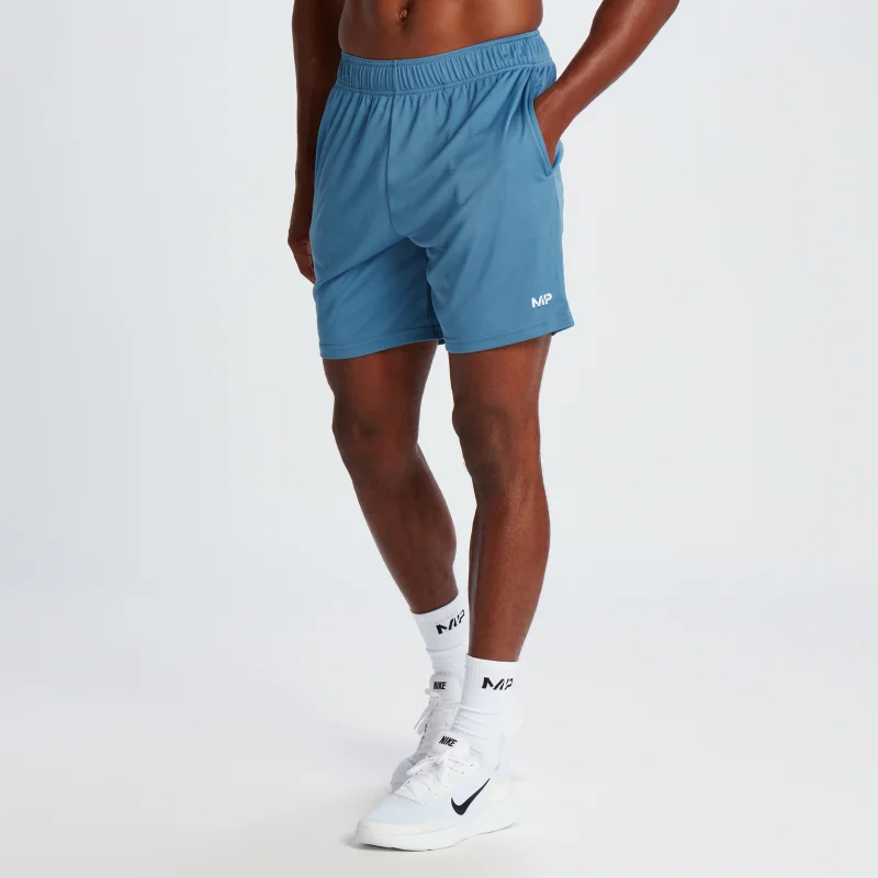 MP Men's Lightweight Jersey Training Shorts - Graphite Blue - XS Image 1