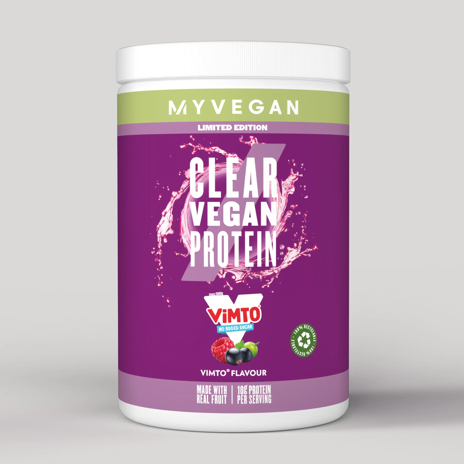 Vimto Clear Vegan Protein - Vimto Image 1