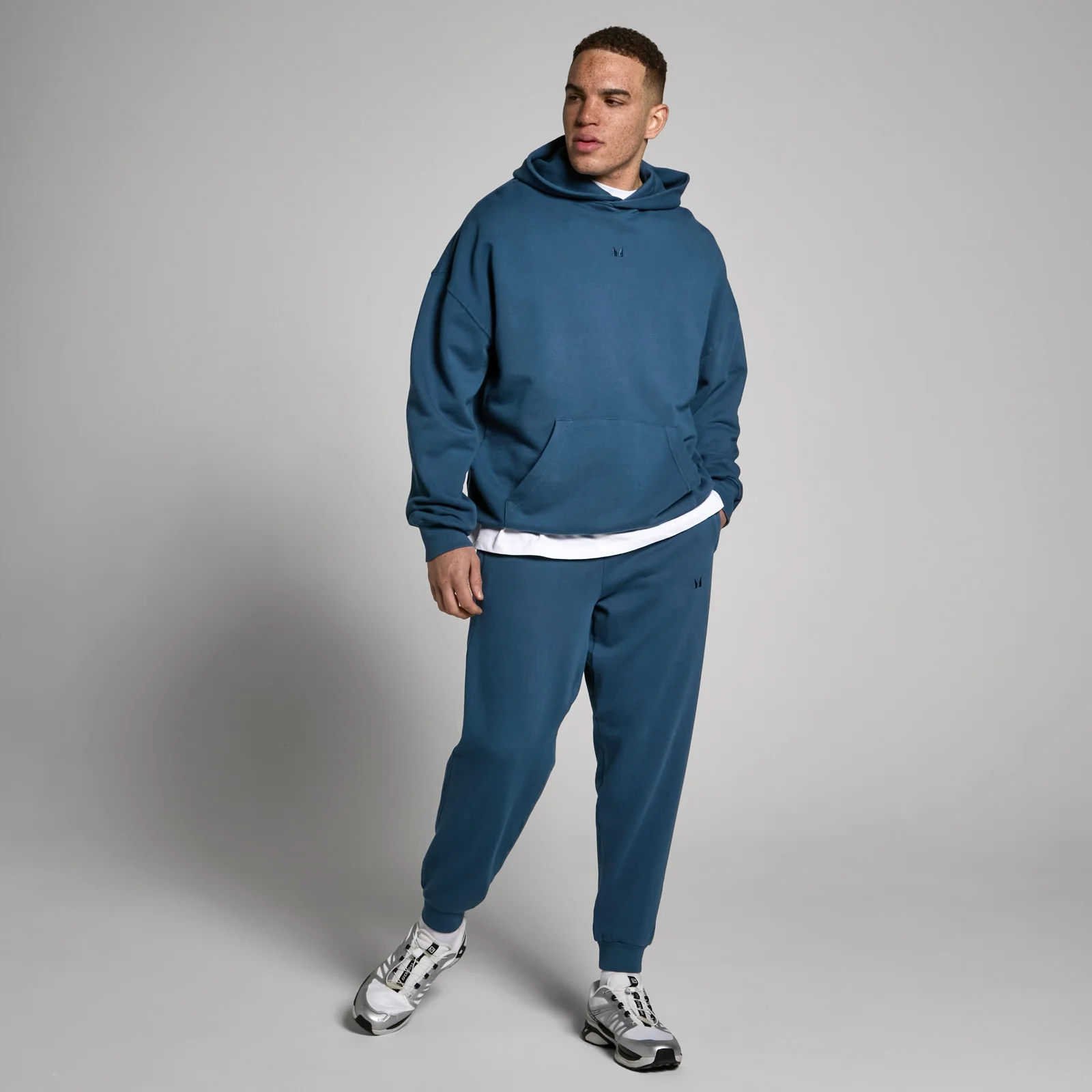 MP Men's Tempo Washed Joggers - Washed Navy - S Image 3