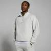 MP Men's Lifestyle Heavyweight 1/4 Zip - Light Grey Marl