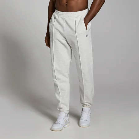MP Men's Lifestyle Heavyweight Oversized Joggers - Light Grey Marl