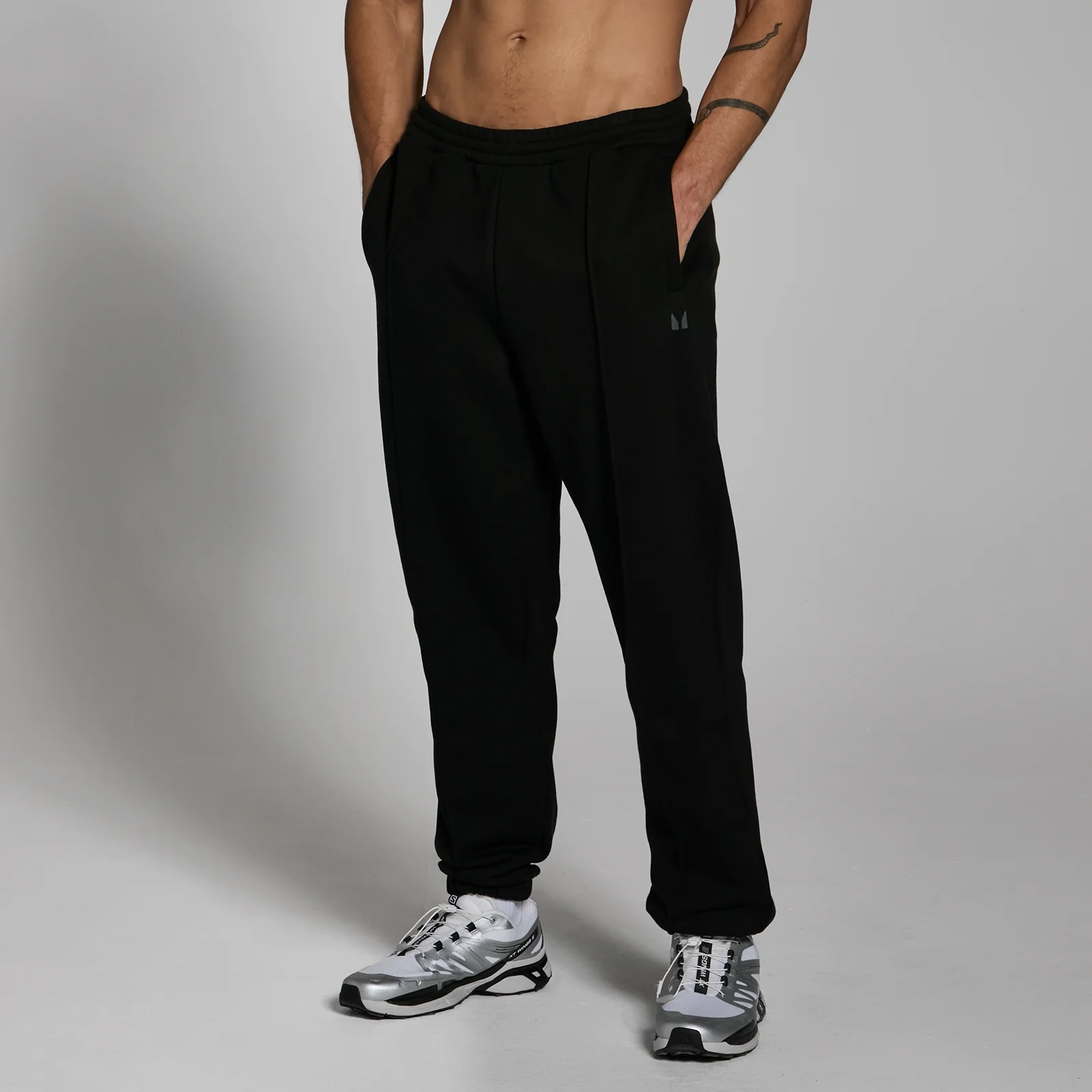 MP Men's Lifestyle Heavyweight Oversized Joggers - Black - M Image 1
