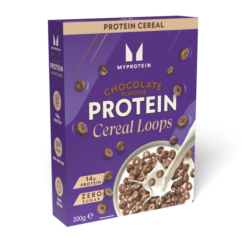 Protein Cereal Loops - 200g - Chocolate