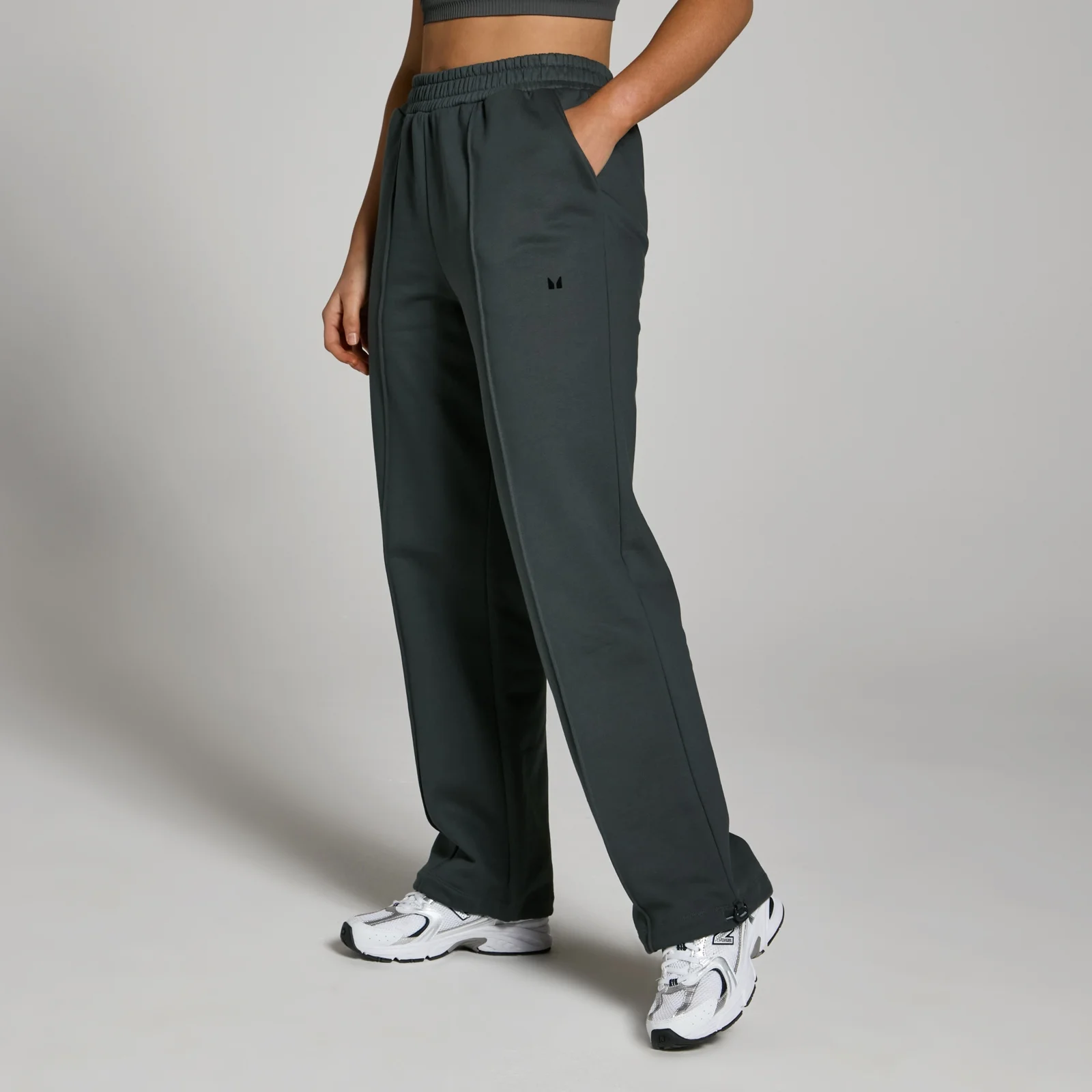 MP Women's Lifestyle Heavyweight Joggers - Dark Shadow - L Image 1