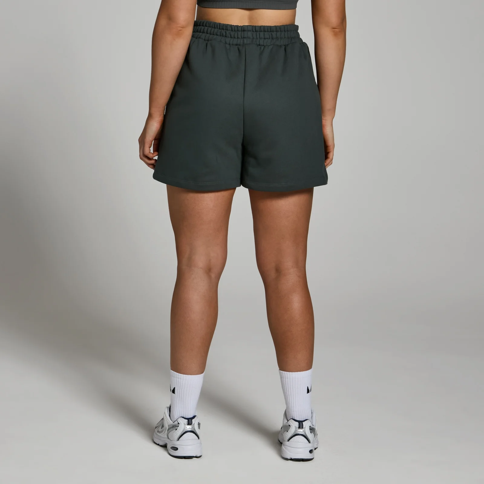 MP Women's Lifestyle Heavyweight Sweat Shorts - Dark Shadow - XS Image 2