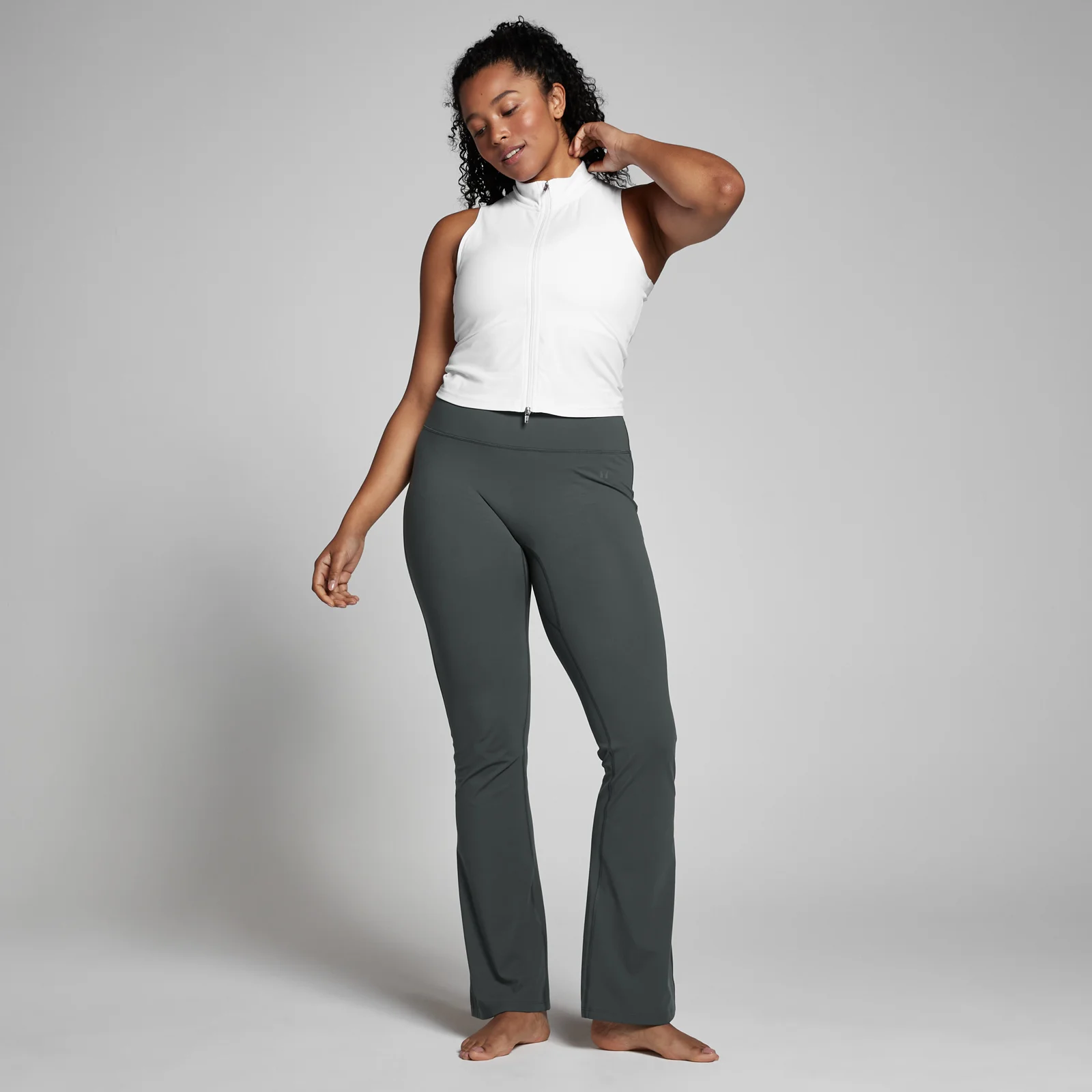 MP Women's Tempo Zip Through Vest - White - XS Image 3