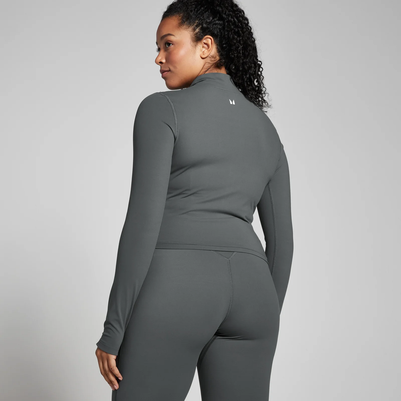 MP Women's Tempo Cropped Jacket - Dark Shadow - S Image 2
