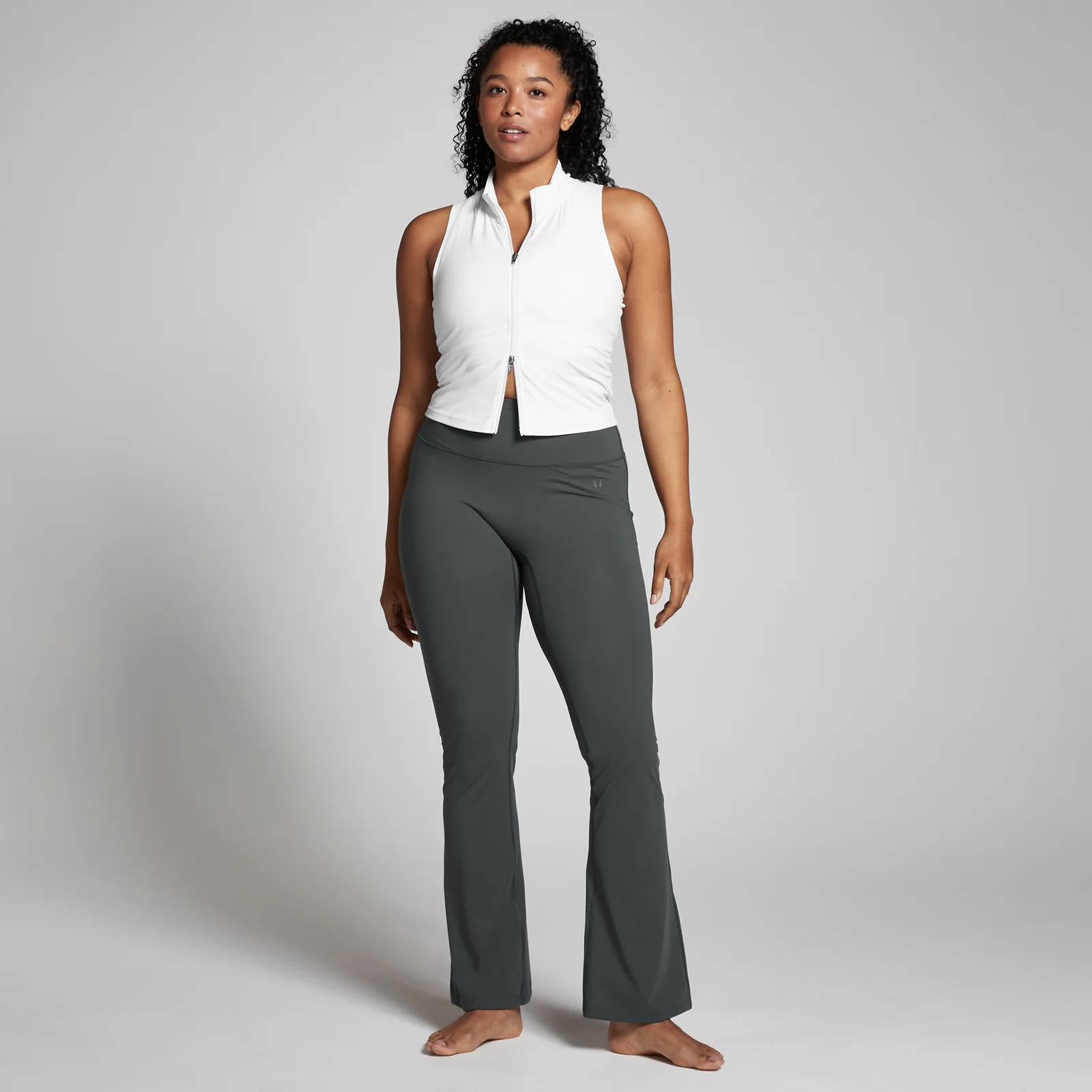 MP Women's Tempo Flared Leggings - Dark Shadow - XS Image 3