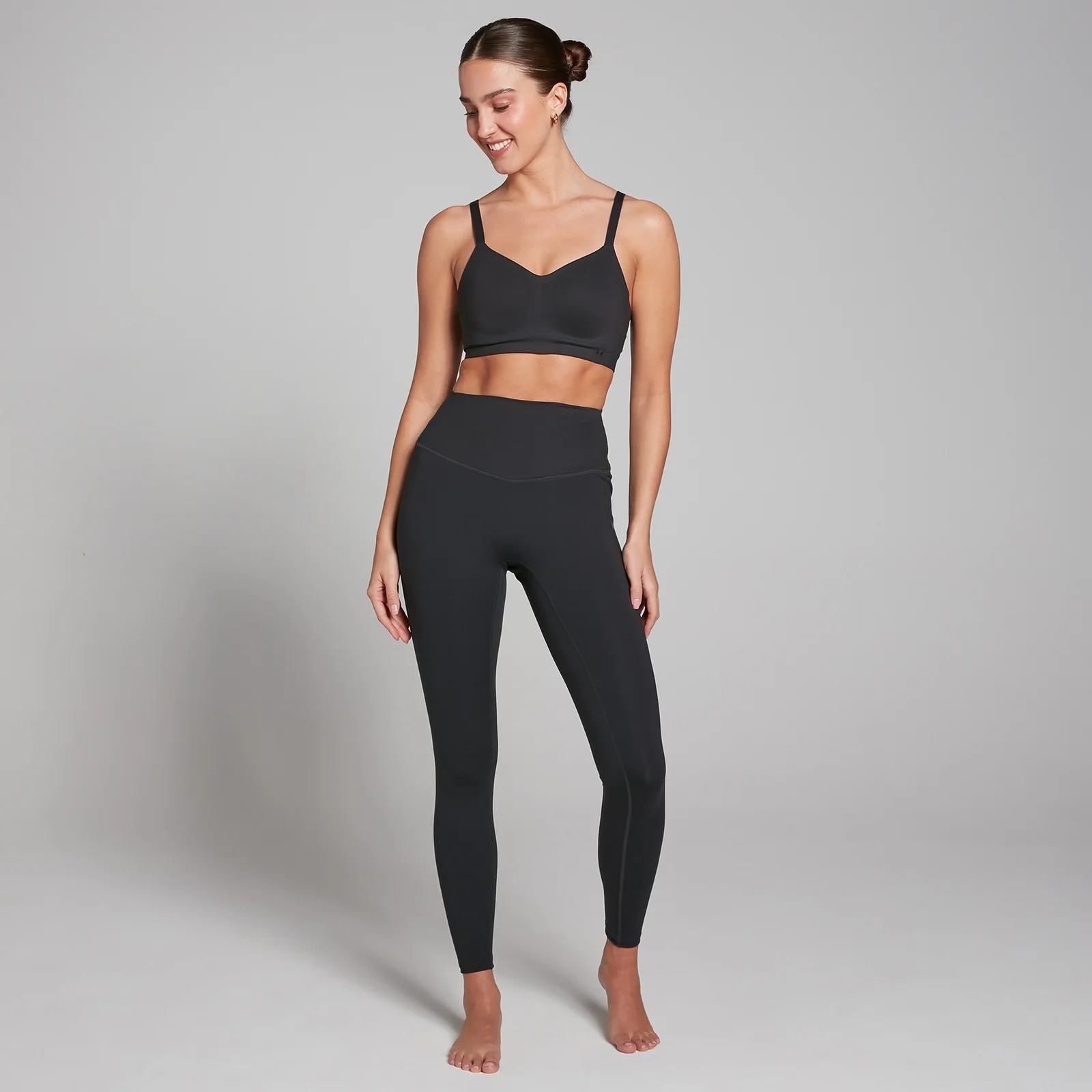 MP Women's Studio Bonded Sports Bra - Black - XS Image 3