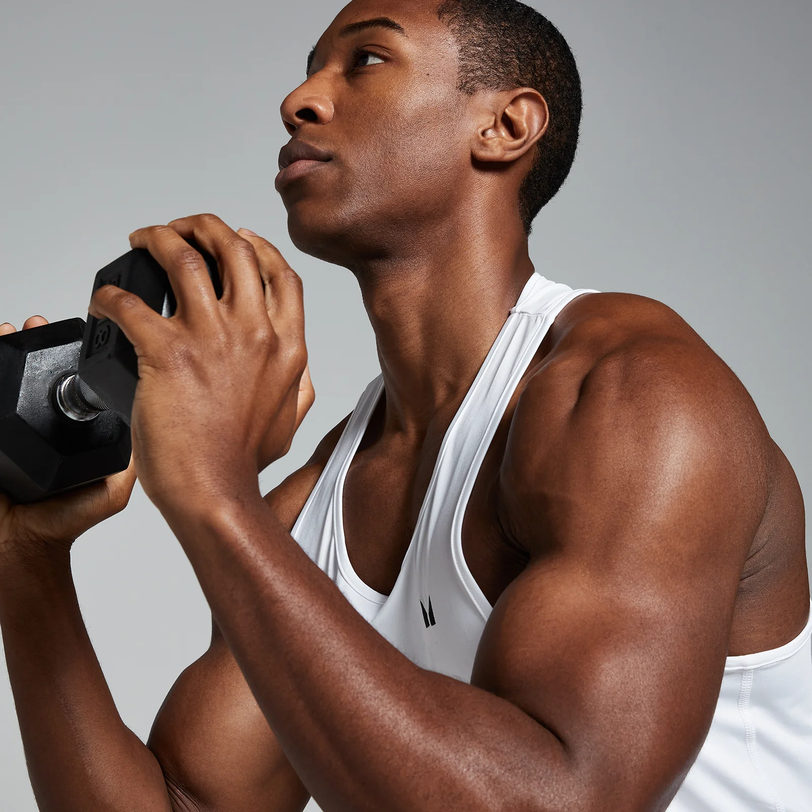 MP Men's Training Vest - White - XXS Image 4