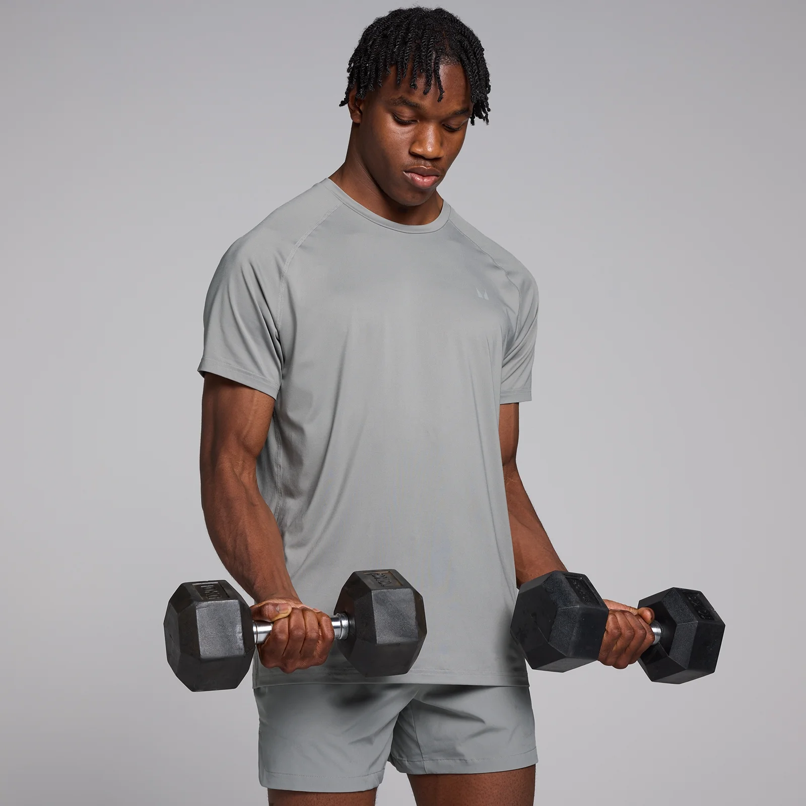 MP Men's Training Short Sleeve T-Shirt - Storm - XXS Image 5