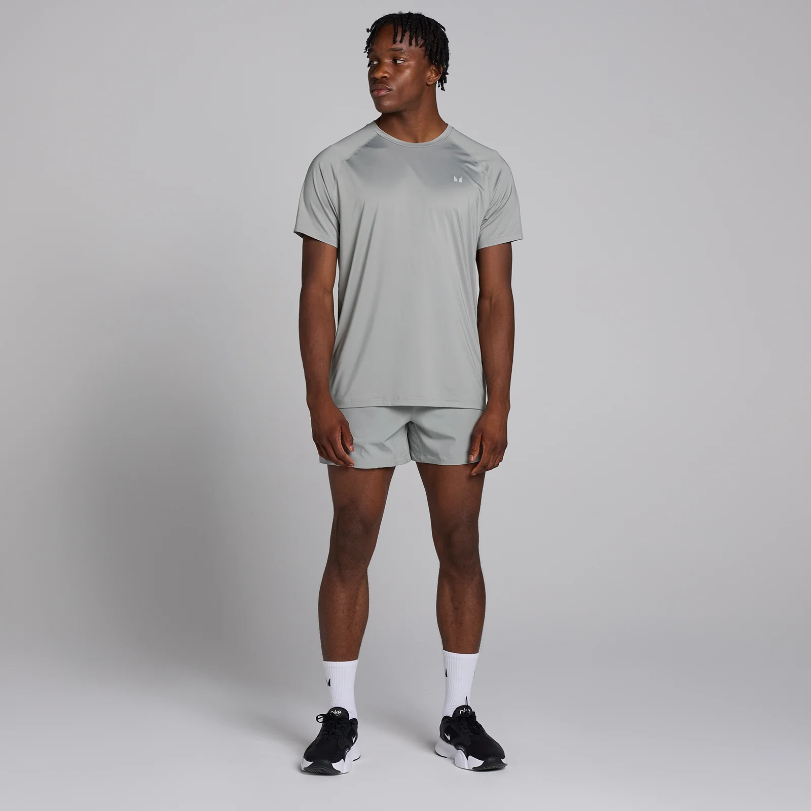 MP Men's Training Short Sleeve T-Shirt - Storm - XXS Image 3