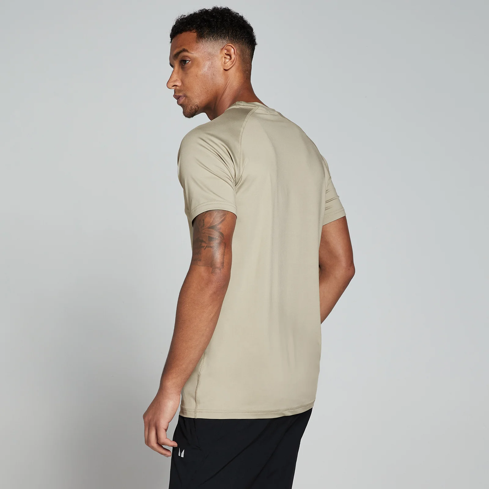 MP Men's Training Short Sleeve T-Shirt - Stone - XS Image 2