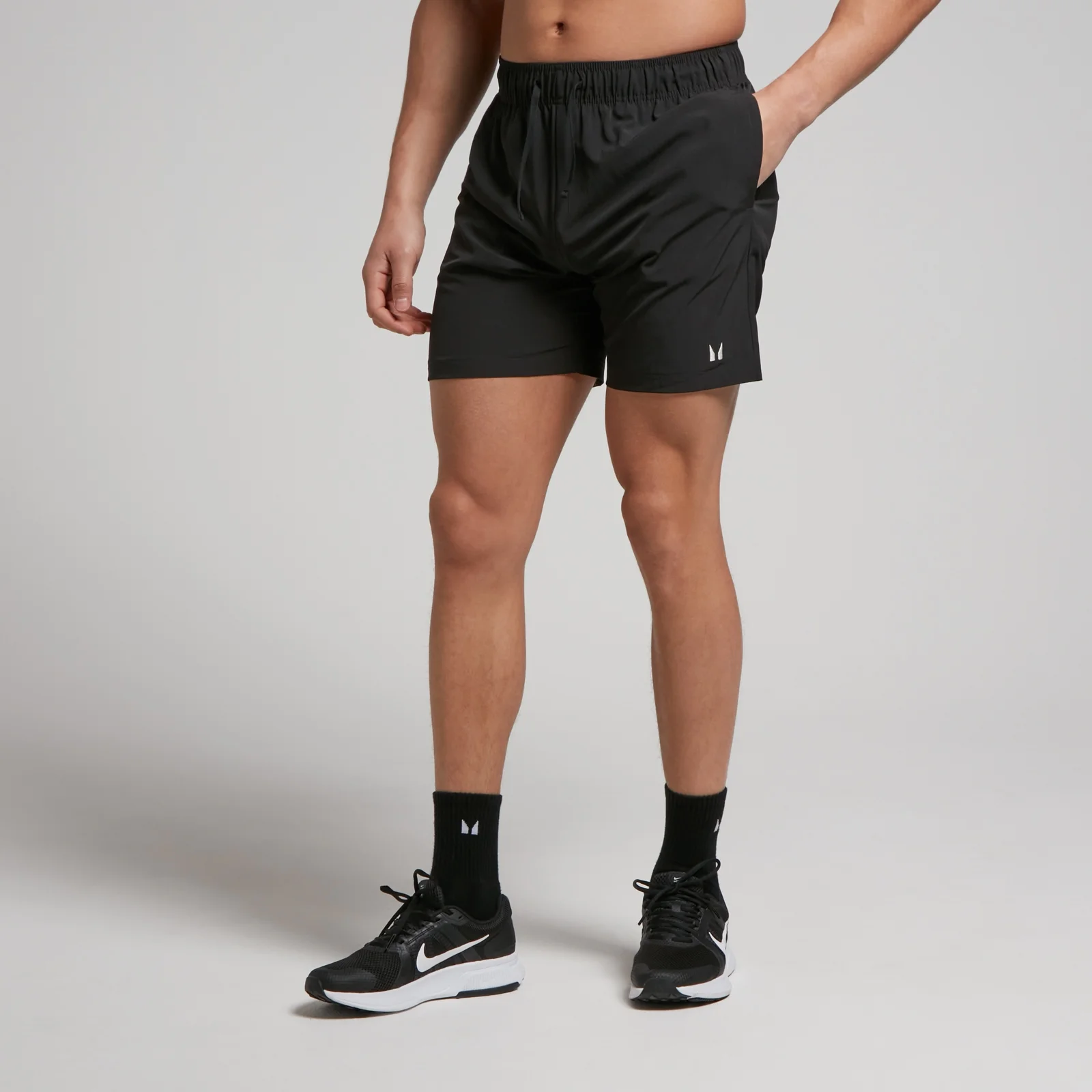 MP Men's Woven Training 7" Shorts - Black - XXS Image 1