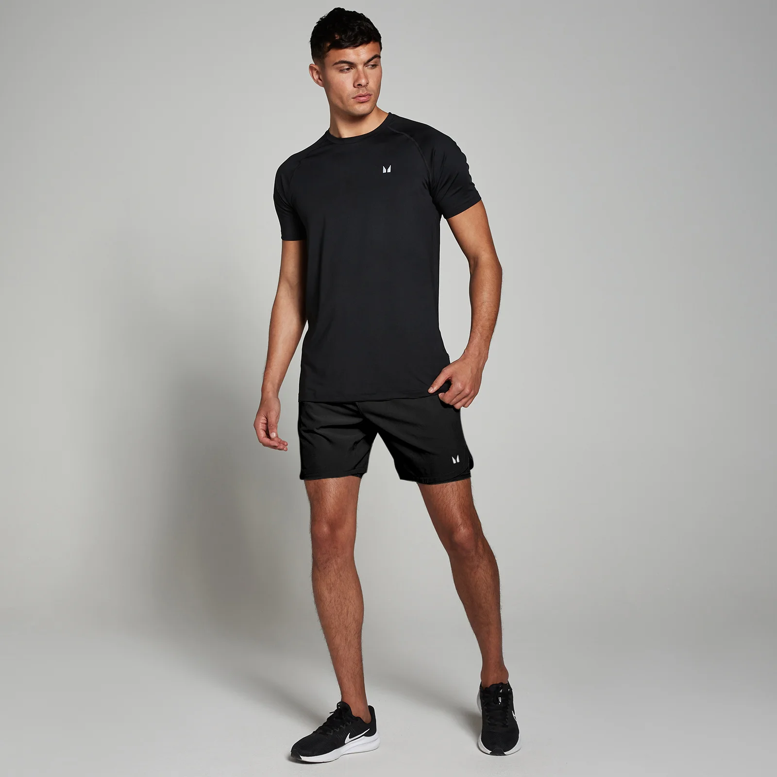MP Men's 2-in-1 7" Training Shorts - Black - XXS Image 3