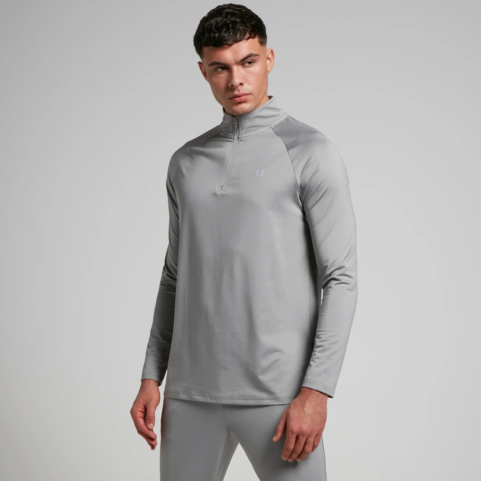 MP Men's Training 1/4 Zip - Storm - XXS Image 1