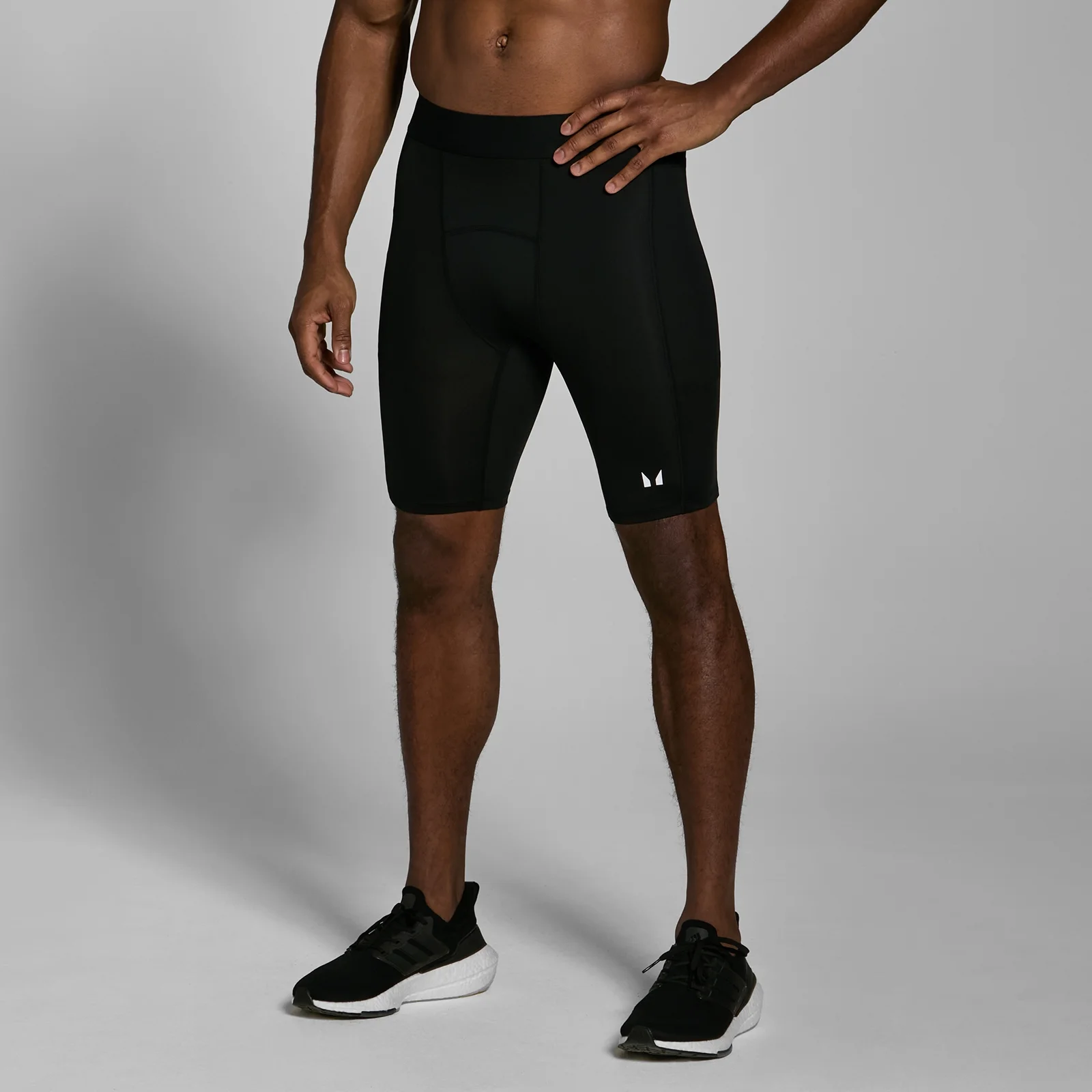 Men's Training Compression Shorts - Black - M Image 1