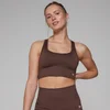 MP Women's Shape Seamless Sports Bra - Walnut