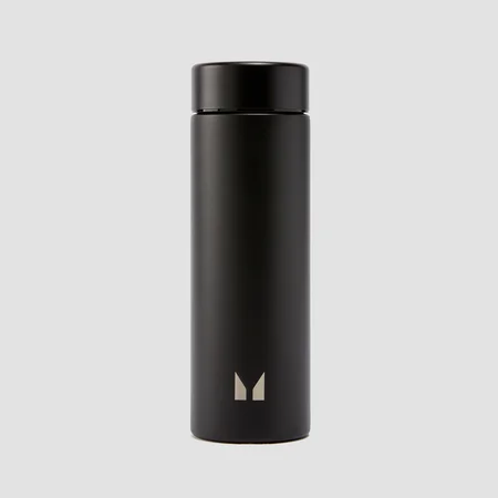Myprotein Large Recycled Metal Water Bottle - Black