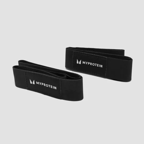 Myprotein Suede Lifting Straps - Black