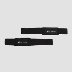 Myprotein Padded Lifting Straps - Black - undefined undefined