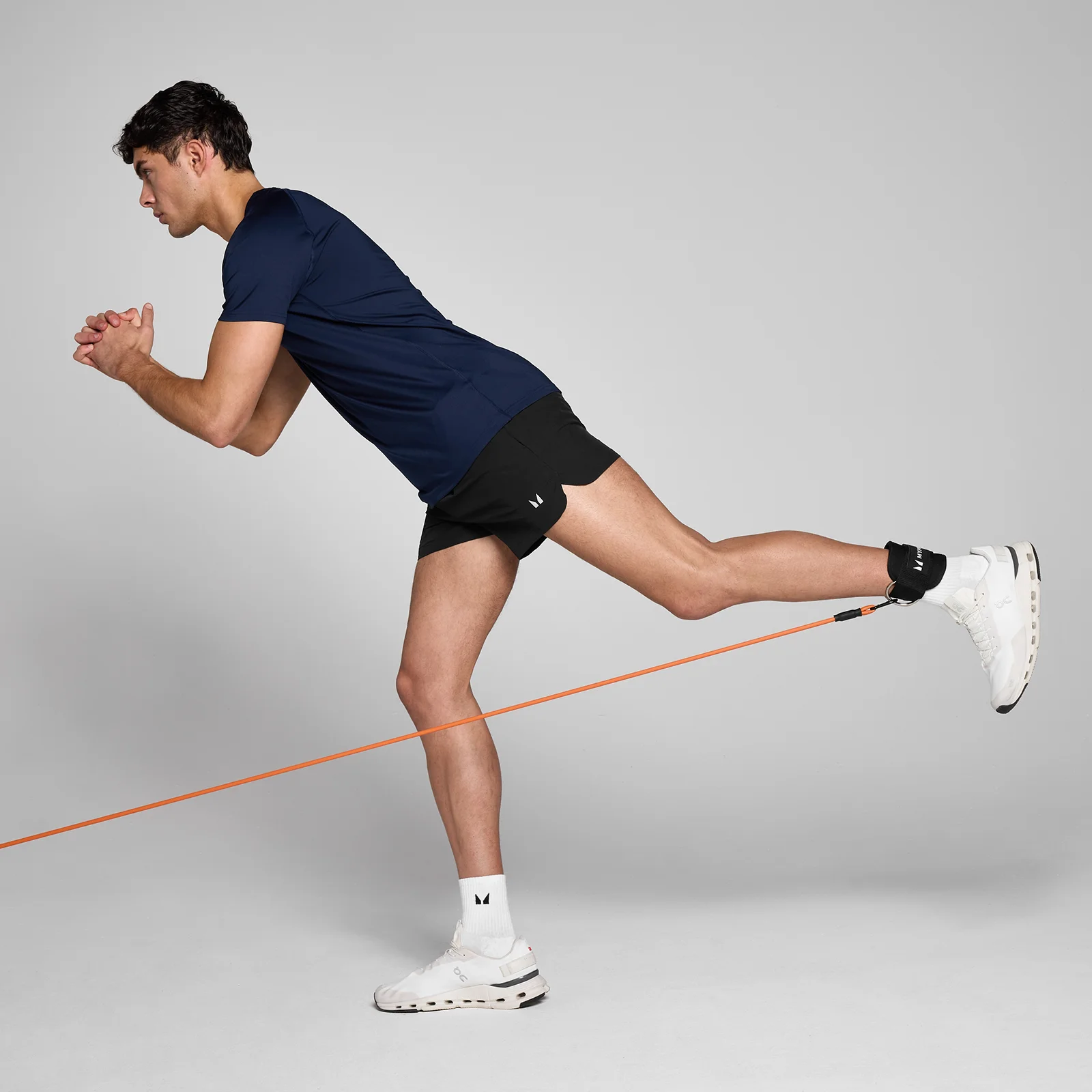 Myprotein Ankle Cuffs - Black Image 1