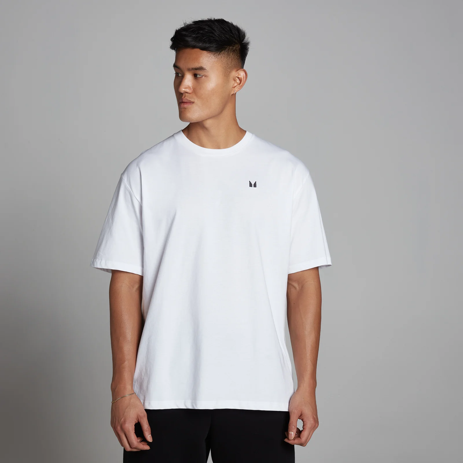 MP Men's Rest Day Oversized T-Shirt - White - L Image 1