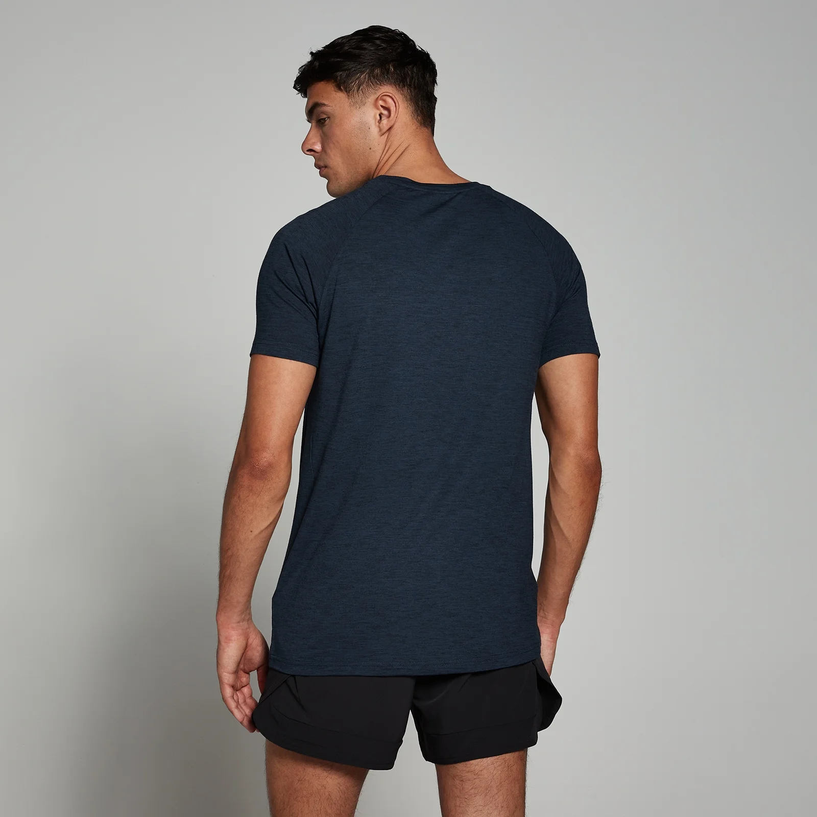 MP Men's Performance Short Sleeve T-Shirt - Navy Marl - XS Image 2