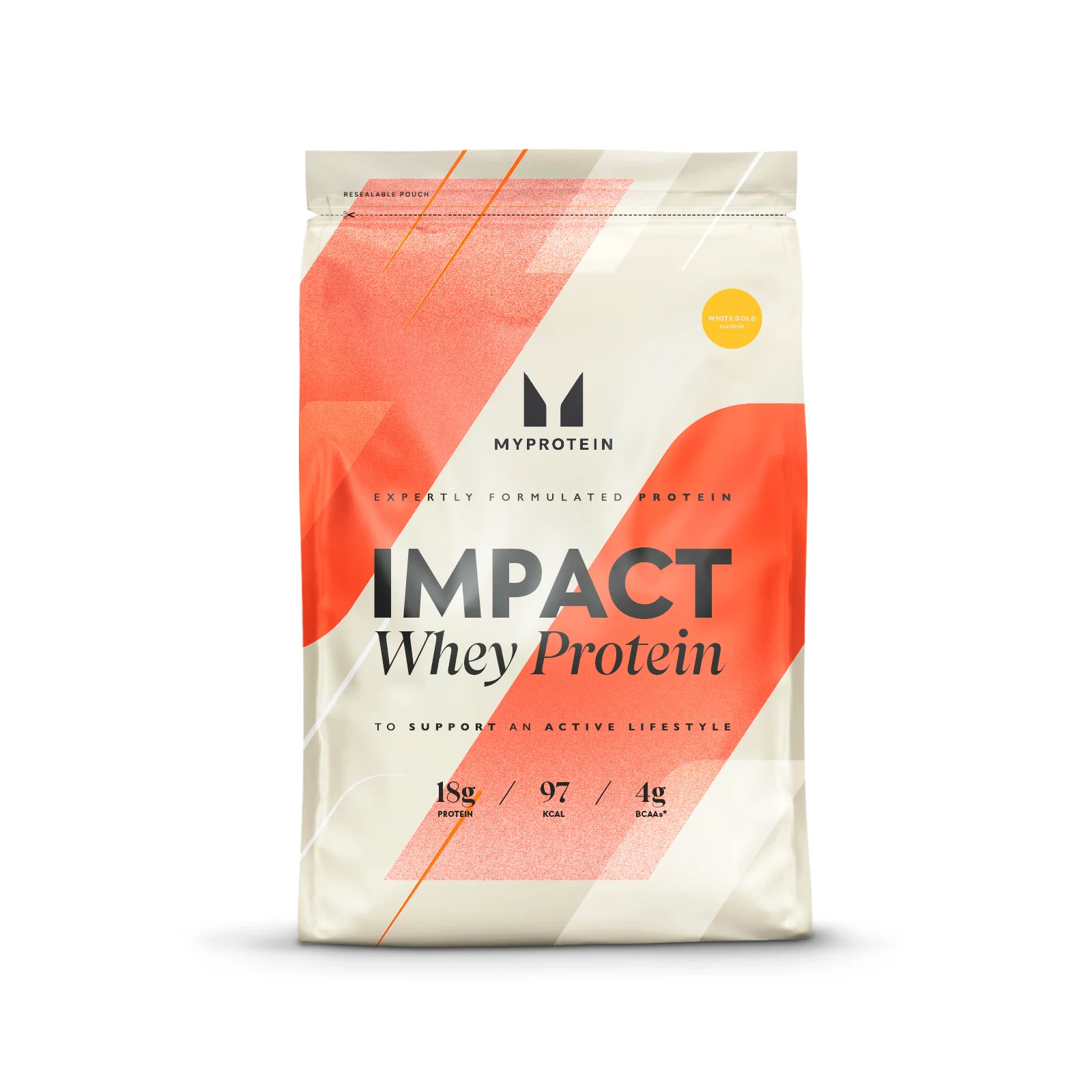 Impact Whey Protein – White Gold flavour - 1kg - White Gold Image 1