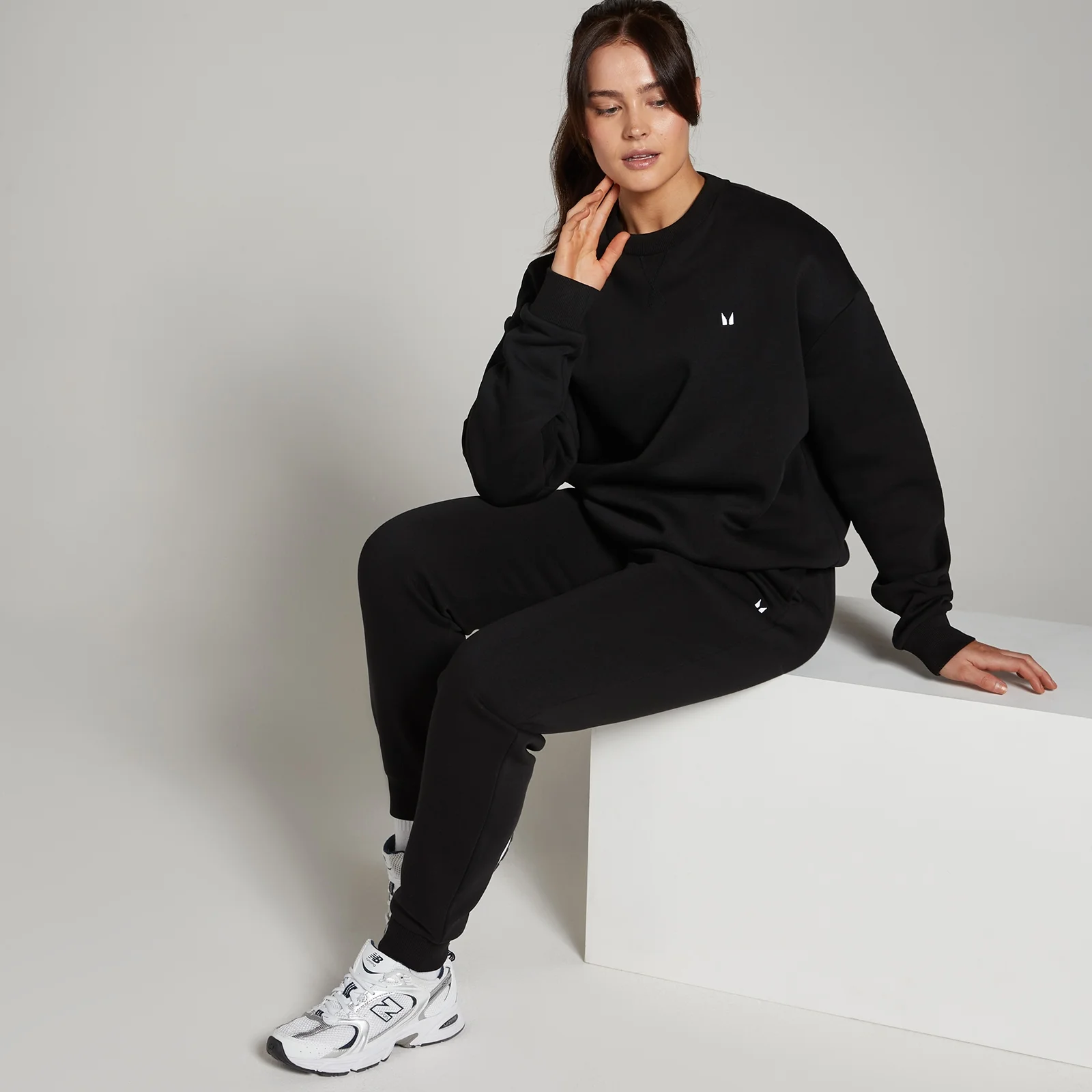 MP Women's Basics Regular Fit Joggers - Black - XXS Image 3