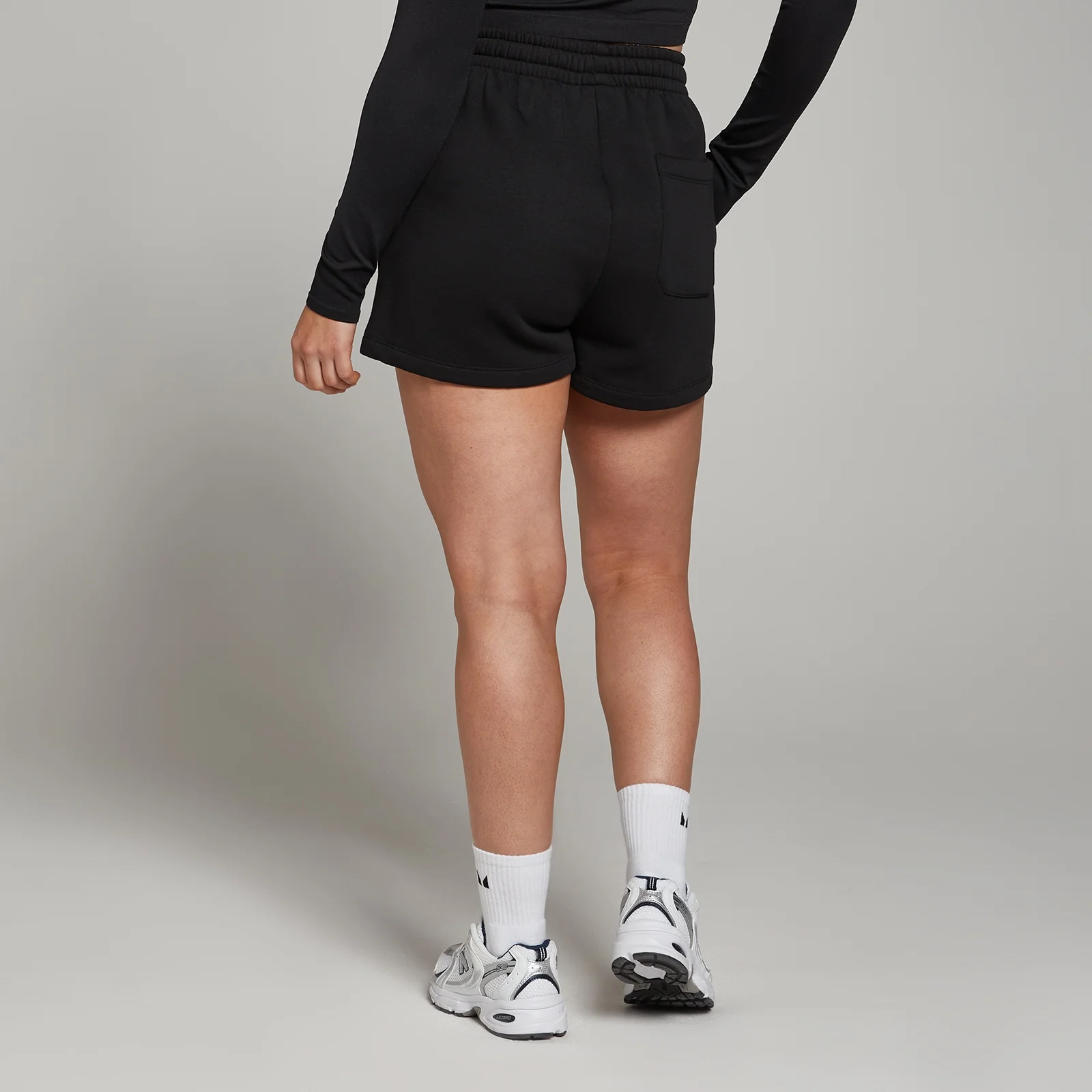 MP Women's Basics Sweatshorts - Black - XXS Image 2
