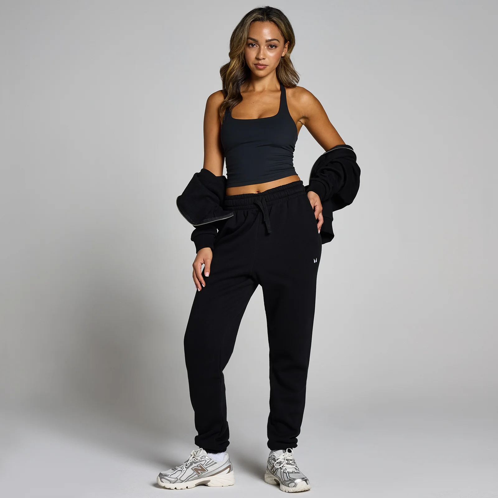 MP Women's Basics Oversized Joggers - Black - XS Image 3