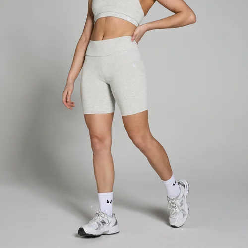 MP Women's Basics Cycling Shorts - Light Grey Marl