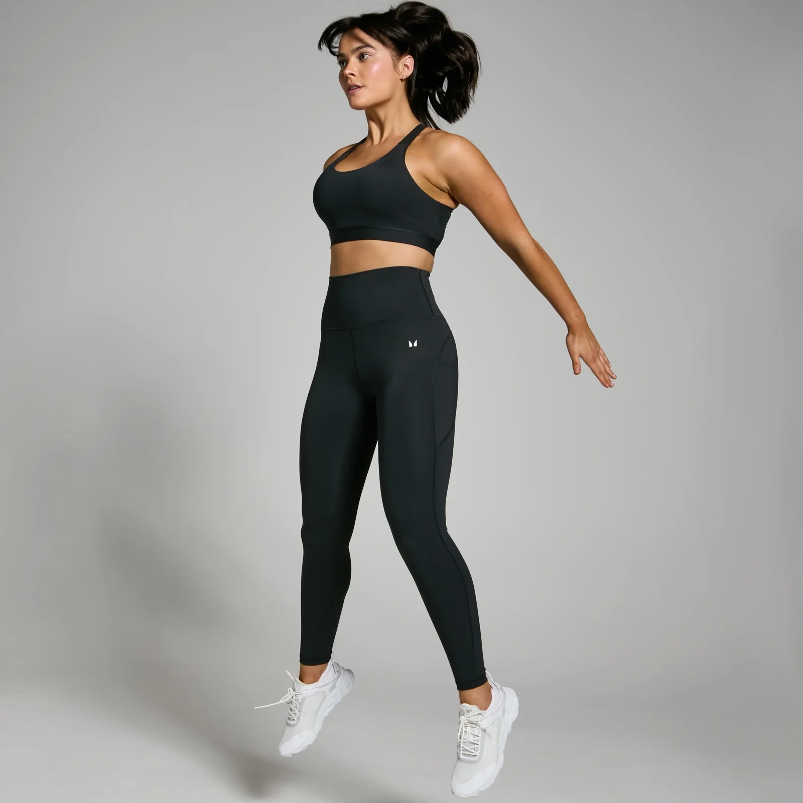 MP Women's Power High Rise Leggings - Black - XXS Image 5