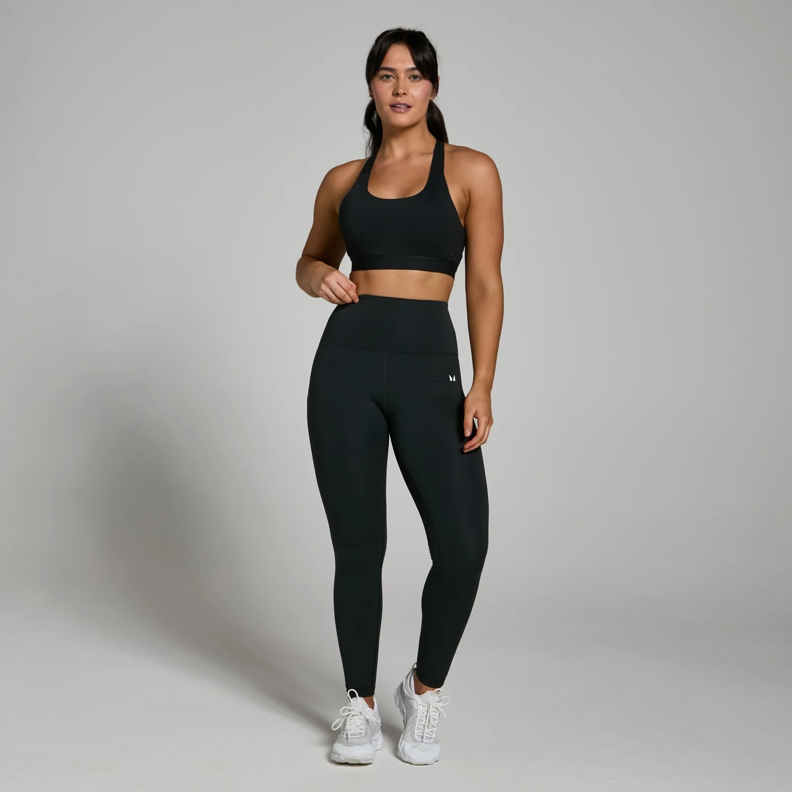 MP Women's Power High Rise Leggings - Black - XXS Image 3
