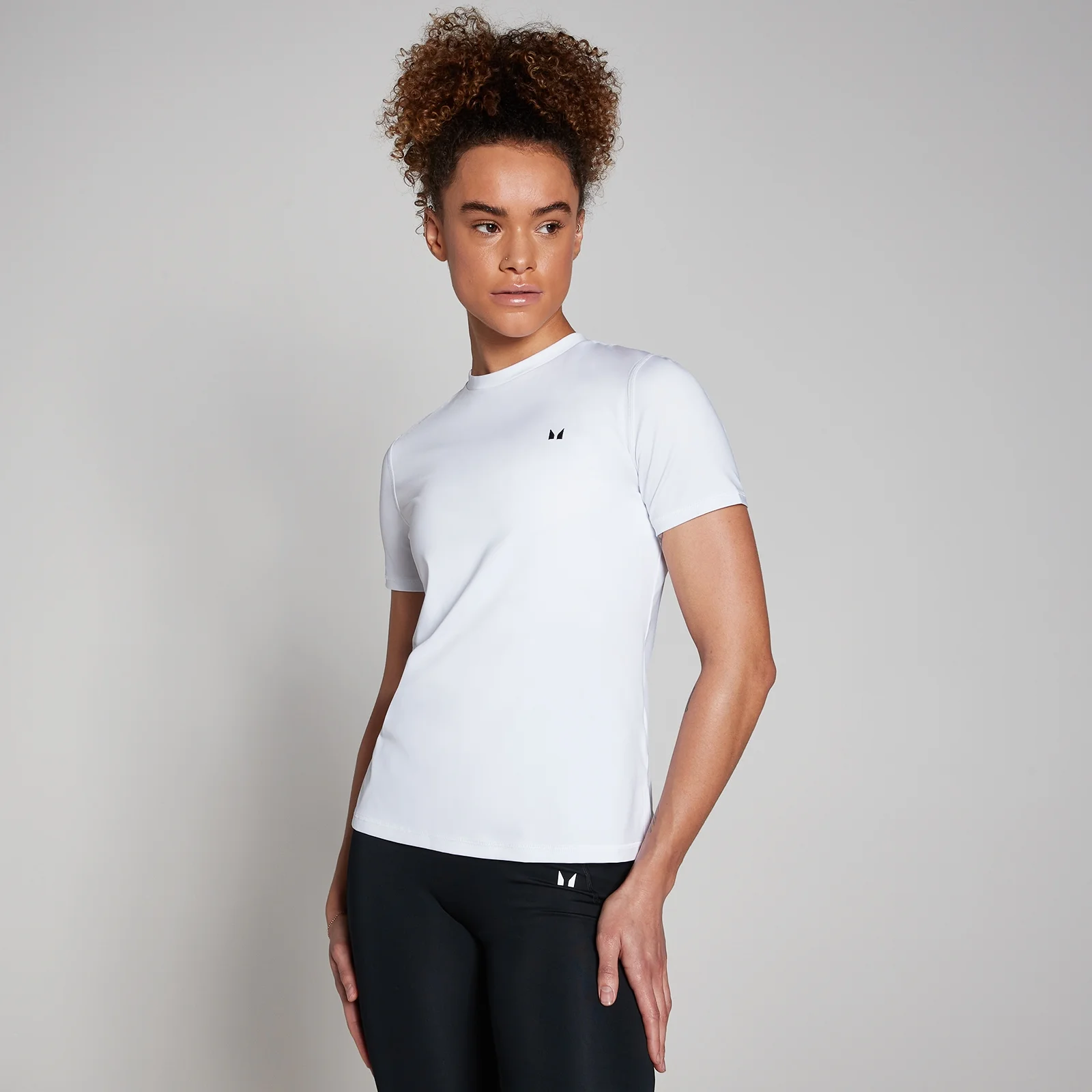 MP Women's Training Short Sleeve T-Shirt - White - XXS Image 1