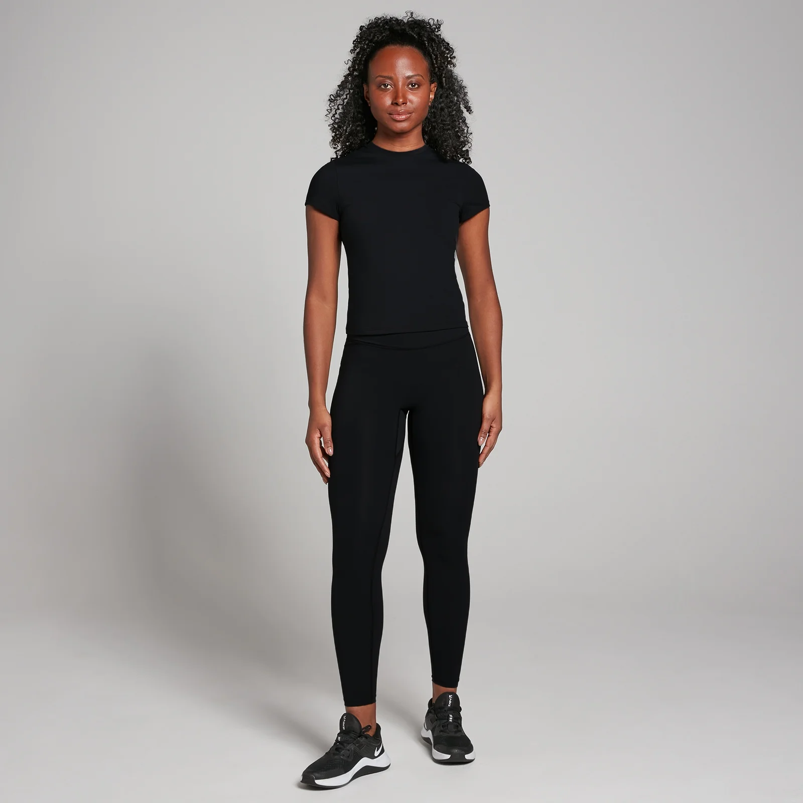 MP Women's Tempo Body Fit Short Sleeve T-Shirt - Black - XXS Image 3