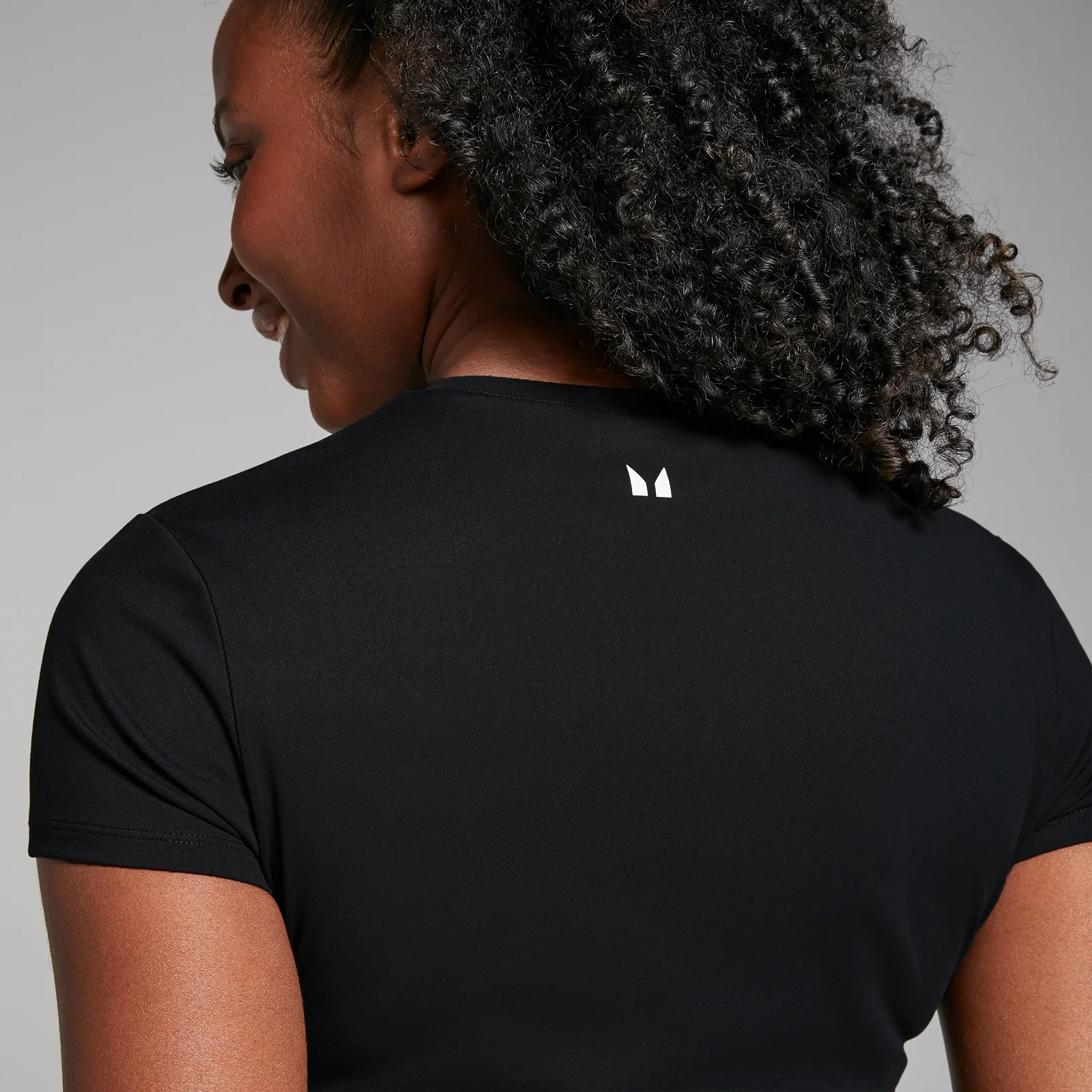 MP Women's Tempo Body Fit Short Sleeve T-Shirt - Black - XXS Image 4