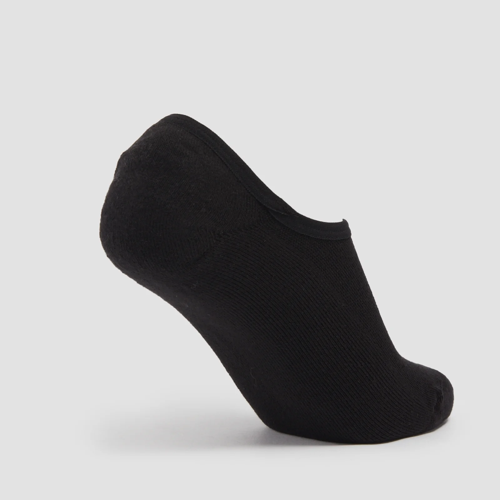 MP Unisex Invisible Socks (3 Pack) - Black - UK 2-5 Image 2