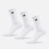 MP Unisex Crew Socks (3 Pack) - White